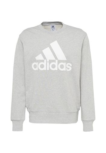 ADIDAS PERFORMANCE Felpa sportiva  grigio sfumato / bianco