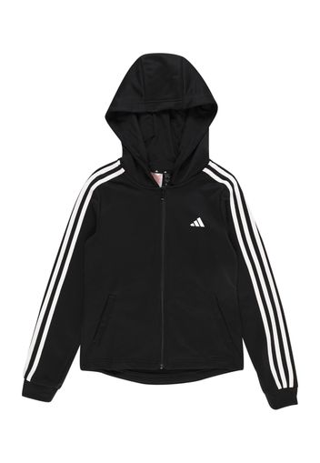 ADIDAS PERFORMANCE Giacca di felpa sportiva  nero