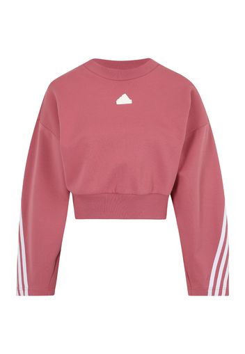 ADIDAS PERFORMANCE Felpa sportiva  rosa antico / bianco