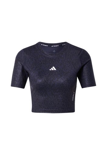 ADIDAS PERFORMANCE Maglia funzionale  blu notte / nero / bianco