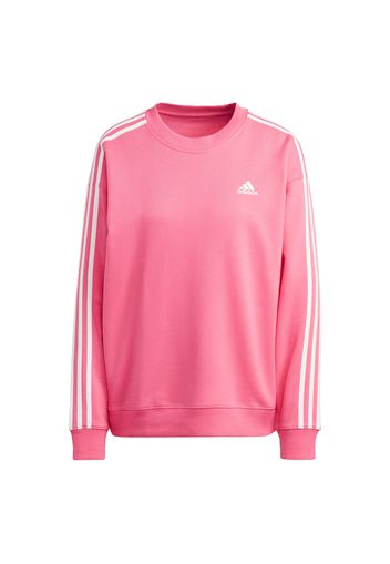 ADIDAS PERFORMANCE Felpa sportiva  magenta / bianco