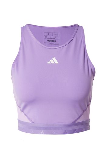 ADIDAS PERFORMANCE Top sportivo  lilla pastello / lilla chiaro / bianco