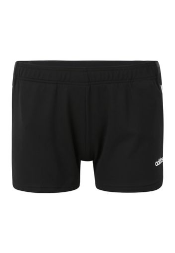 ADIDAS PERFORMANCE Pantaloni sportivi  nero / bianco