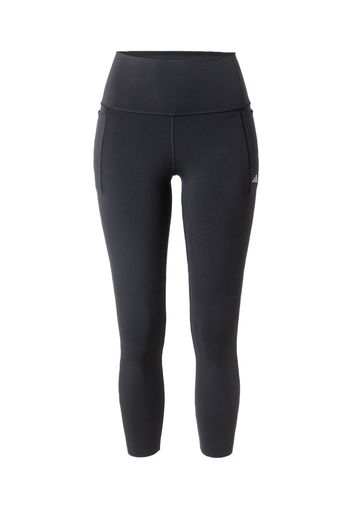 ADIDAS PERFORMANCE Pantaloni sportivi 'Optime'  nero / bianco