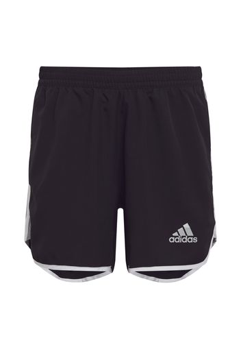 ADIDAS PERFORMANCE Pantaloni sportivi 'Marathon 20'  nero / bianco