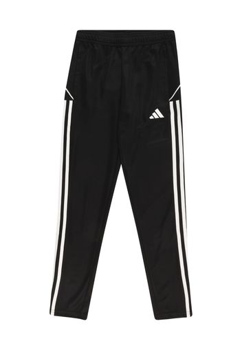 ADIDAS PERFORMANCE Pantaloni sportivi  nero / bianco