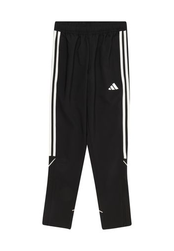 ADIDAS PERFORMANCE Pantaloni sportivi  nero / bianco