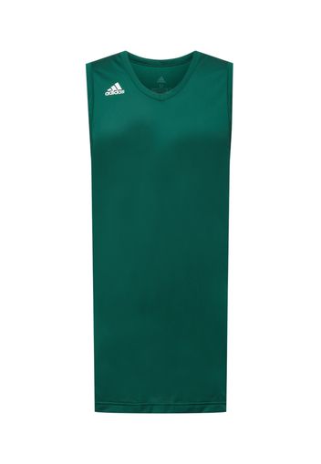 ADIDAS PERFORMANCE Maglia funzionale  verde / bianco