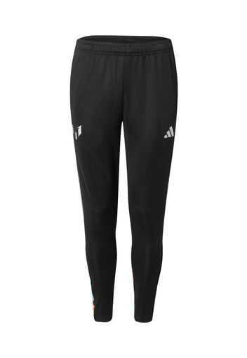 ADIDAS PERFORMANCE Pantaloni sportivi  nero / bianco