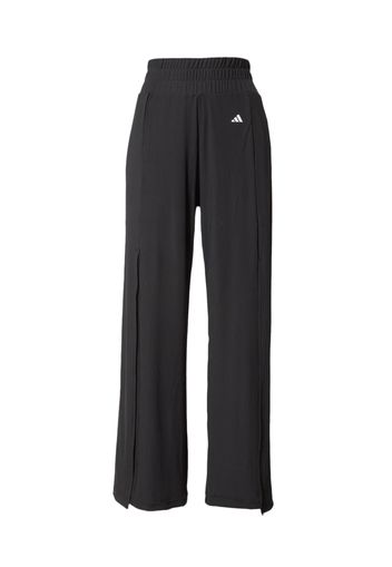 ADIDAS PERFORMANCE Pantaloni sportivi  nero / bianco