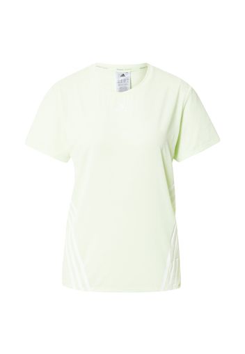 ADIDAS PERFORMANCE Maglia funzionale  verde pastello / bianco