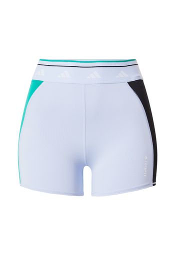 ADIDAS PERFORMANCE Pantaloni sportivi  turchese / blu pastello / nero / bianco