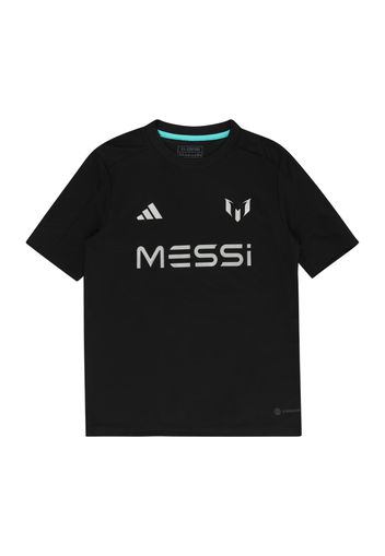 ADIDAS PERFORMANCE Maglia funzionale  nero / bianco