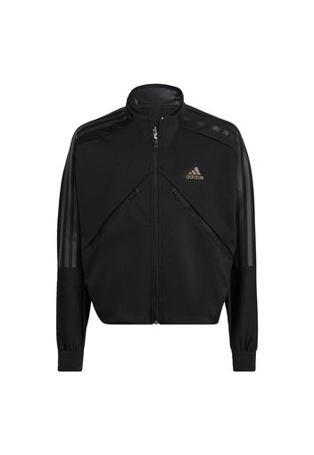 ADIDAS PERFORMANCE Giacca di felpa sportiva  grigio / nero