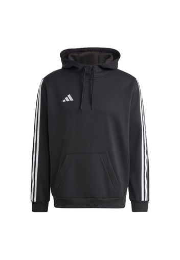 ADIDAS PERFORMANCE Felpa sportiva  nero / bianco