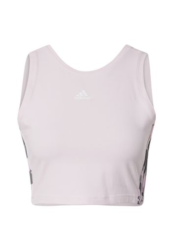 ADIDAS PERFORMANCE Top sportivo  cachi / rosa pastello / bianco