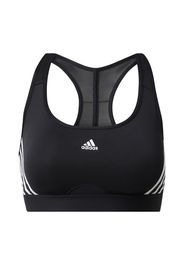 ADIDAS PERFORMANCE Reggiseno sportivo  nero / bianco