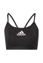 ADIDAS PERFORMANCE Reggiseno sportivo  nero / bianco