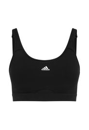 ADIDAS PERFORMANCE Reggiseno sportivo  nero / bianco