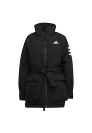 ADIDAS PERFORMANCE Giacca per outdoor 'Utilitas'  nero / bianco