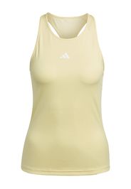 ADIDAS PERFORMANCE Top sportivo  bianco / giallo pastello