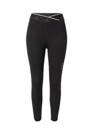 ADIDAS PERFORMANCE Pantaloni sportivi  nero / bianco