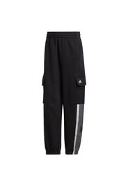 ADIDAS PERFORMANCE Pantaloni sportivi 'Essentials'  grigio / nero / bianco