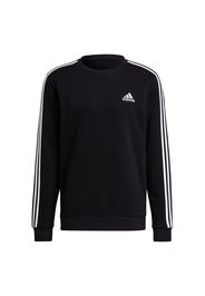 ADIDAS PERFORMANCE Felpa sportiva  nero / bianco