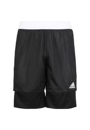 ADIDAS PERFORMANCE Pantaloni sportivi  nero / bianco