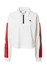 ADIDAS PERFORMANCE Felpa sportiva  rosso sangue / nero / bianco