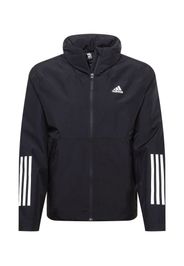 ADIDAS PERFORMANCE Giacca sportiva  nero / bianco