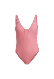 ADIDAS PERFORMANCE Costume intero sportivo  rosa antico / bianco