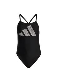 ADIDAS PERFORMANCE Costume intero sportivo  nero / bianco