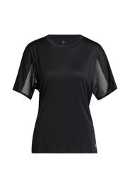 ADIDAS PERFORMANCE Maglia funzionale  nero / bianco