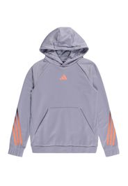 ADIDAS PERFORMANCE Felpa sportiva  grigio / salmone