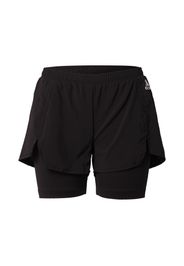 ADIDAS PERFORMANCE Pantaloni sportivi  nero / bianco