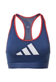 ADIDAS PERFORMANCE Reggiseno sportivo 'Don't Rest'  blu / arancione scuro / bianco