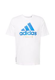 ADIDAS PERFORMANCE Maglia funzionale  beige / blu / bianco