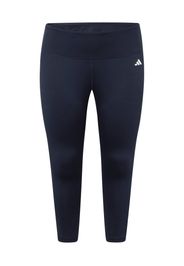 ADIDAS PERFORMANCE Pantaloni sportivi  navy / bianco