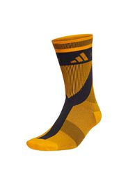 ADIDAS PERFORMANCE Calzino sportivo 'Stella McCartney Crew'  giallo scuro / arancione / nero