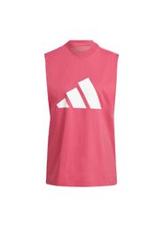 ADIDAS PERFORMANCE Top sportivo  rosa / bianco