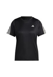 ADIDAS PERFORMANCE Maglia funzionale  nero / bianco