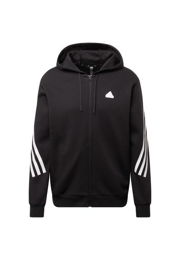 adidas Sportswear Giacca di felpa sportiva  nero / bianco