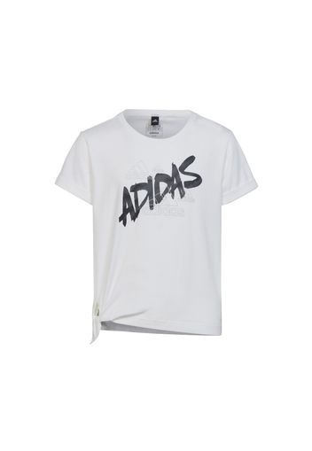 ADIDAS SPORTSWEAR Maglia funzionale 'Dance'  nero / bianco