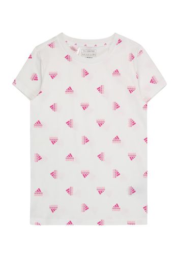 ADIDAS SPORTSWEAR Maglia funzionale 'BLUV'  rosa / bianco