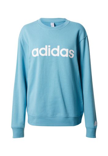 ADIDAS SPORTSWEAR Felpa sportiva 'LIN'  blu chiaro / bianco