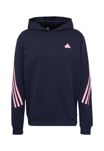 ADIDAS SPORTSWEAR Felpa sportiva  blu scuro / rosa