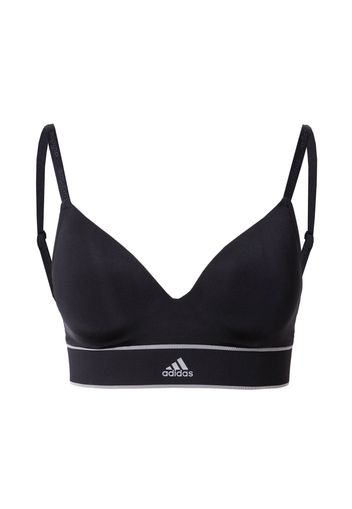 ADIDAS SPORTSWEAR Reggiseno sportivo  grigio / nero