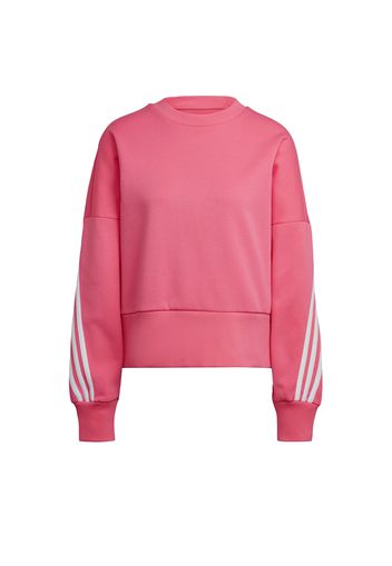 ADIDAS SPORTSWEAR Felpa sportiva  rosa / nero / bianco