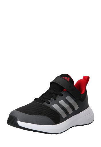 ADIDAS SPORTSWEAR Scarpa sportiva 'Fortarun 2.0'  grigio chiaro / grigio scuro / rosso / nero